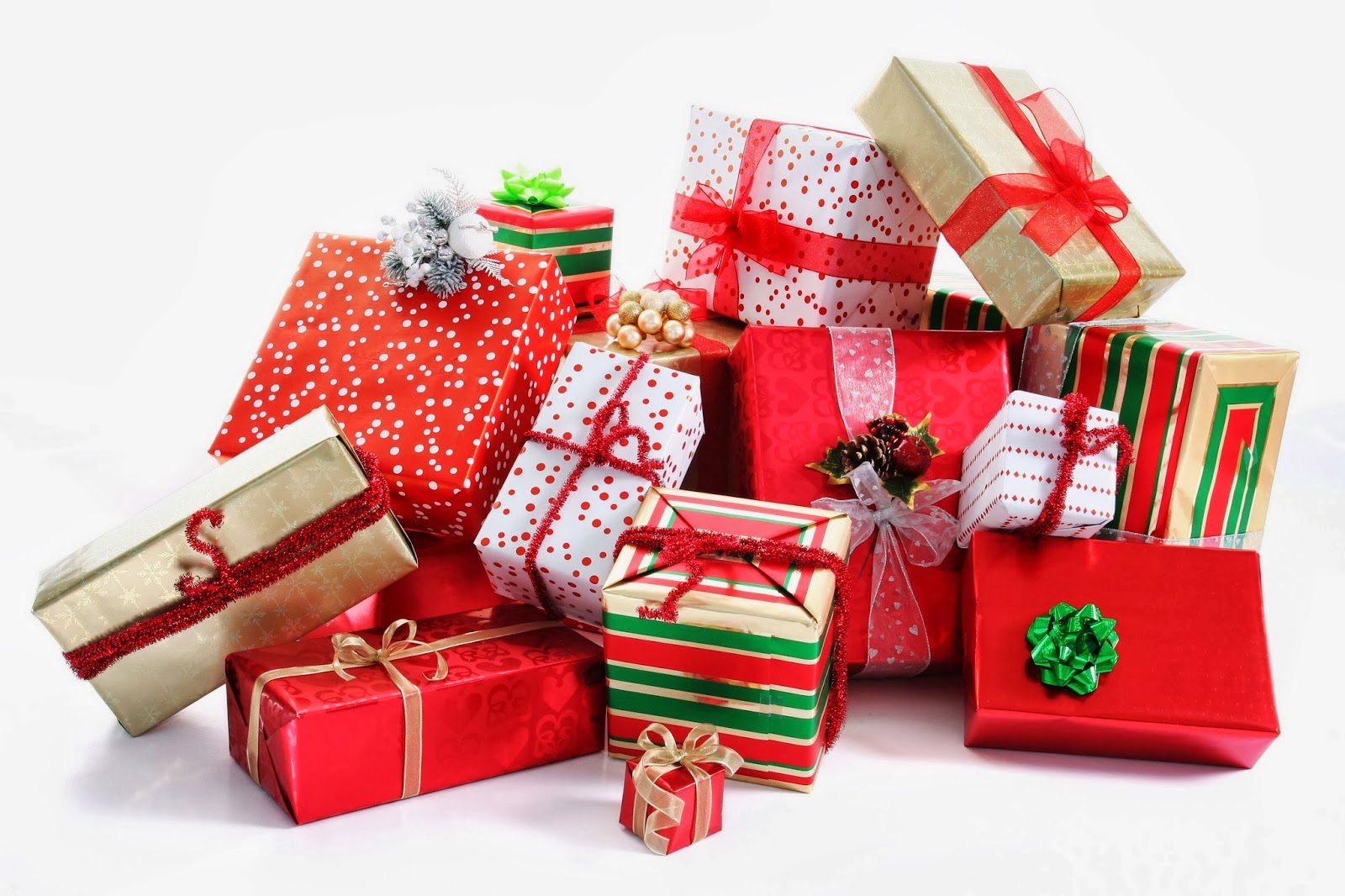 Bundle Of Christmas Gifts